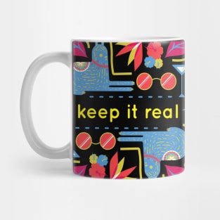 keep it real, simple life Mug